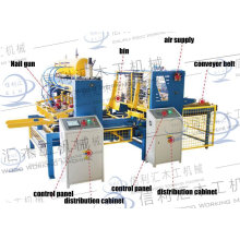 Pallet Piercing Machine Pallet Nailing Equipment Wooden Pallet Equipment Tray Making Machine Nailing Machine